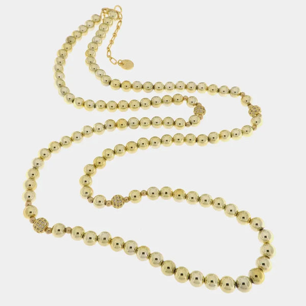 Collana in Metallo con pietre lucide — collezione CANAL GRANDE