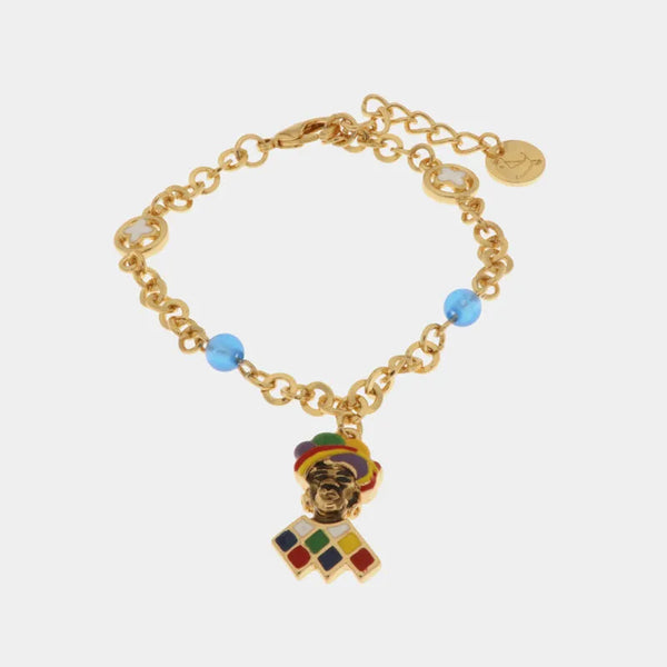 Bracciale in Metallo con moretto di Venezia — collezione cannareggio
