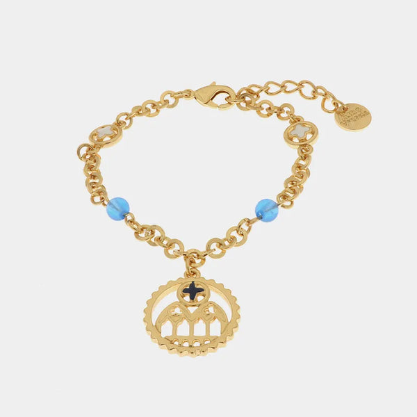 Bracciale in Metallo con palazzo ducale di Venezia — collezione cannareggio