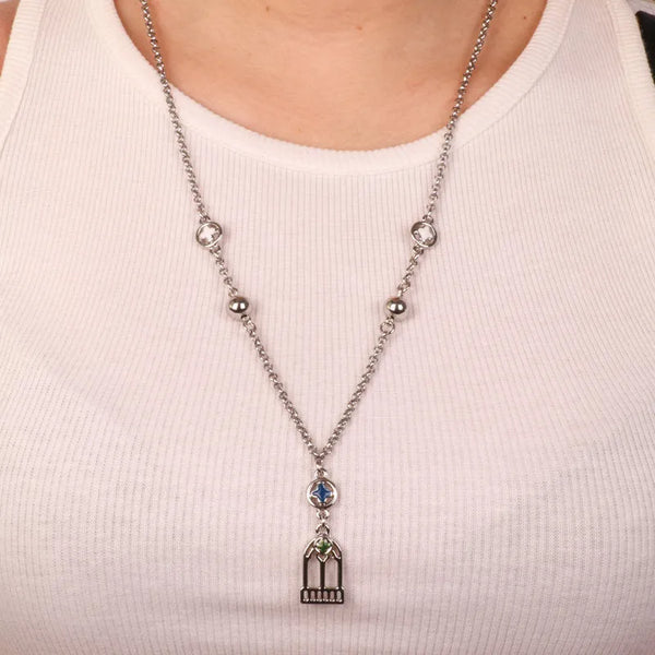 Collana in Metallo con palazzo ducale di Venezia — collezione cannareggio