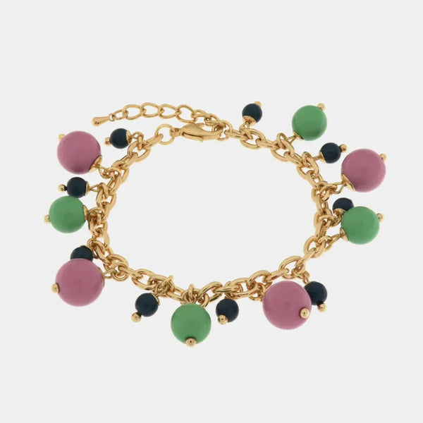 Bracciale in Metallo con pietre colorate — collezione san marco