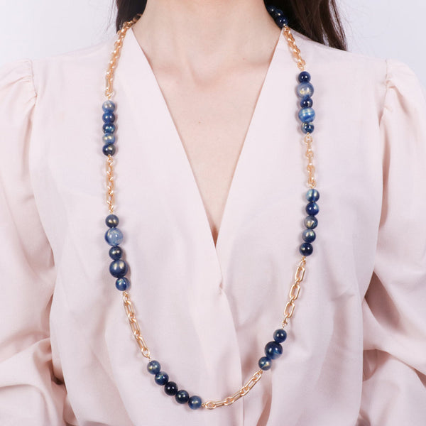 Collana in Metallo con pietre sfumate — collezione san marco
